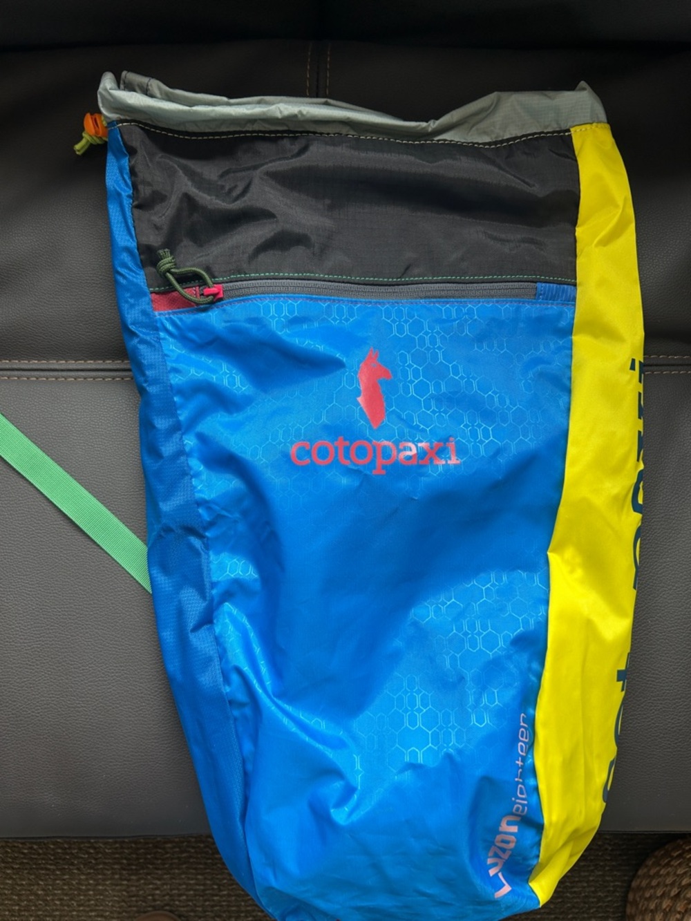 cotopaxi Blue & Yellow Packable backpack